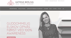 Desktop Screenshot of katrineberling.dk